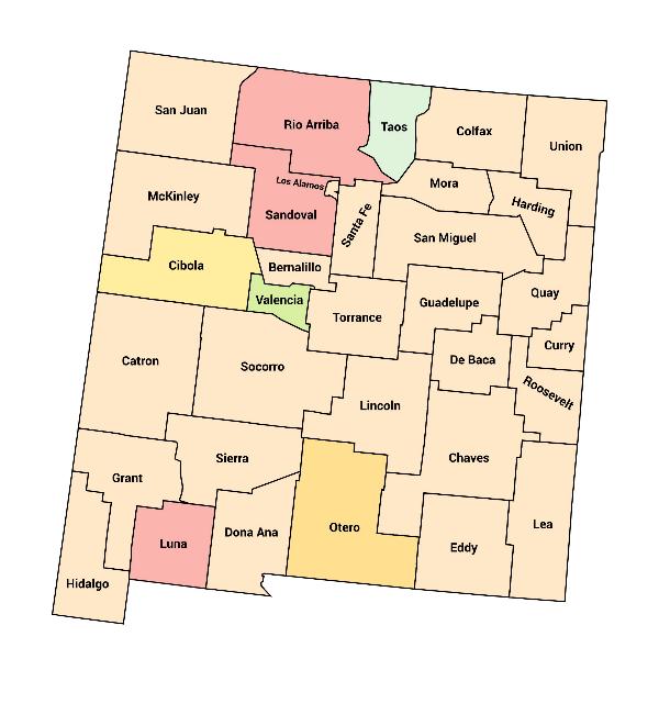 NEW MEXICO MAP